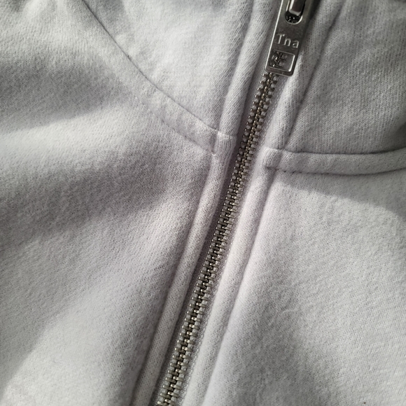 TNA COZYAF zipup crop sweater (never worn) - Picture 3 of 5